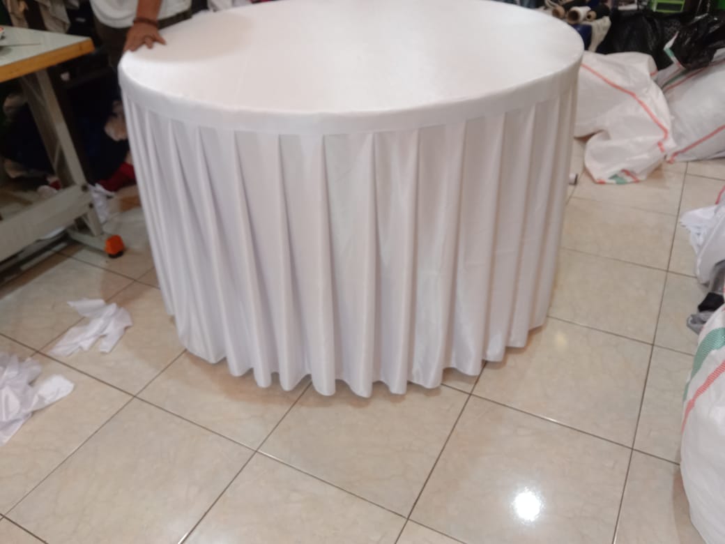 cover meja dekorasi event